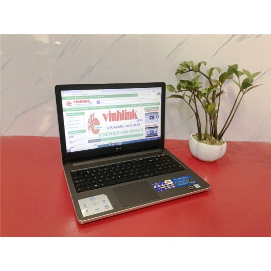 Dell Insprion N5558 I5 |5200U|4GB|SSD 128GB|VGA-2GB|15.6" - NewLine 